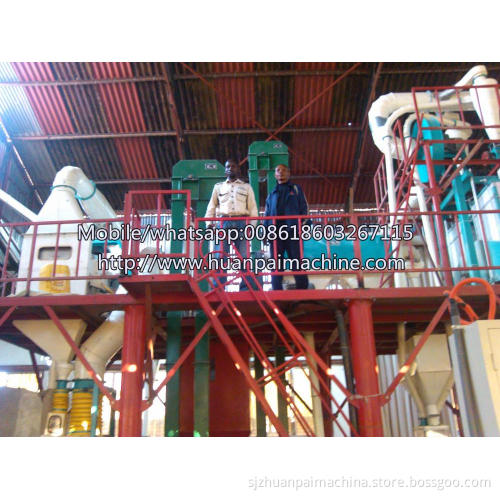 Maize mill 50 ton per day maize flour mill corn flour milling processing line